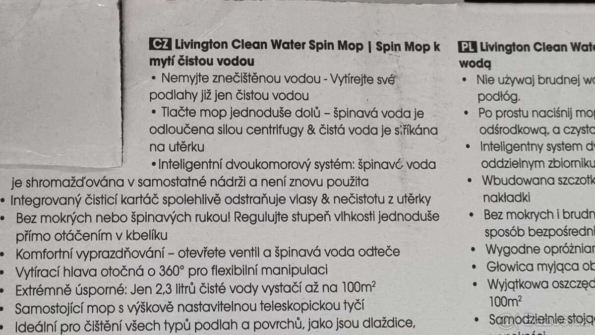 MOP k mytí čistou vodou - 4