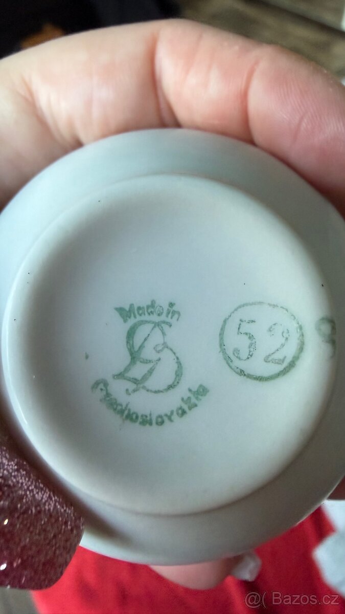 Starožitný porcela Moritz zdekauer - 4