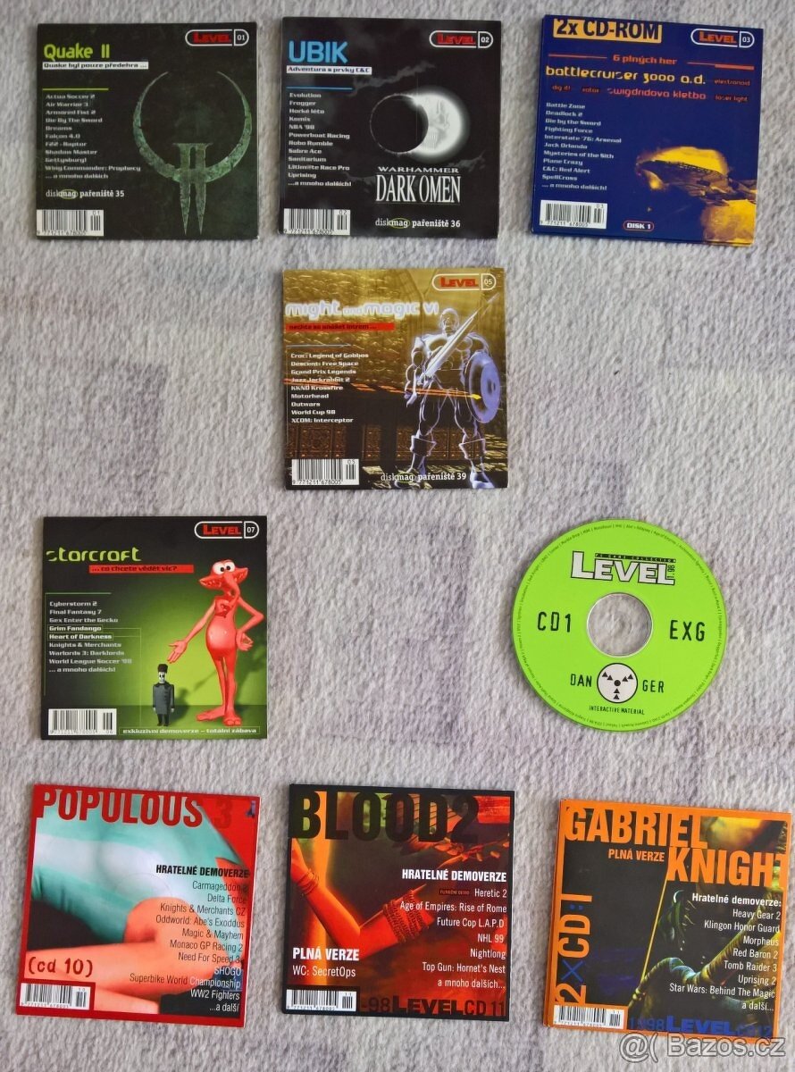 Sbírka časopisů LEVEL 1996 – 2004 - 4