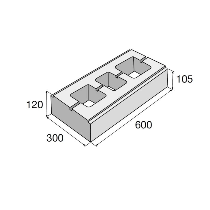 Prodám tvarovky Presbeton Line block - 4