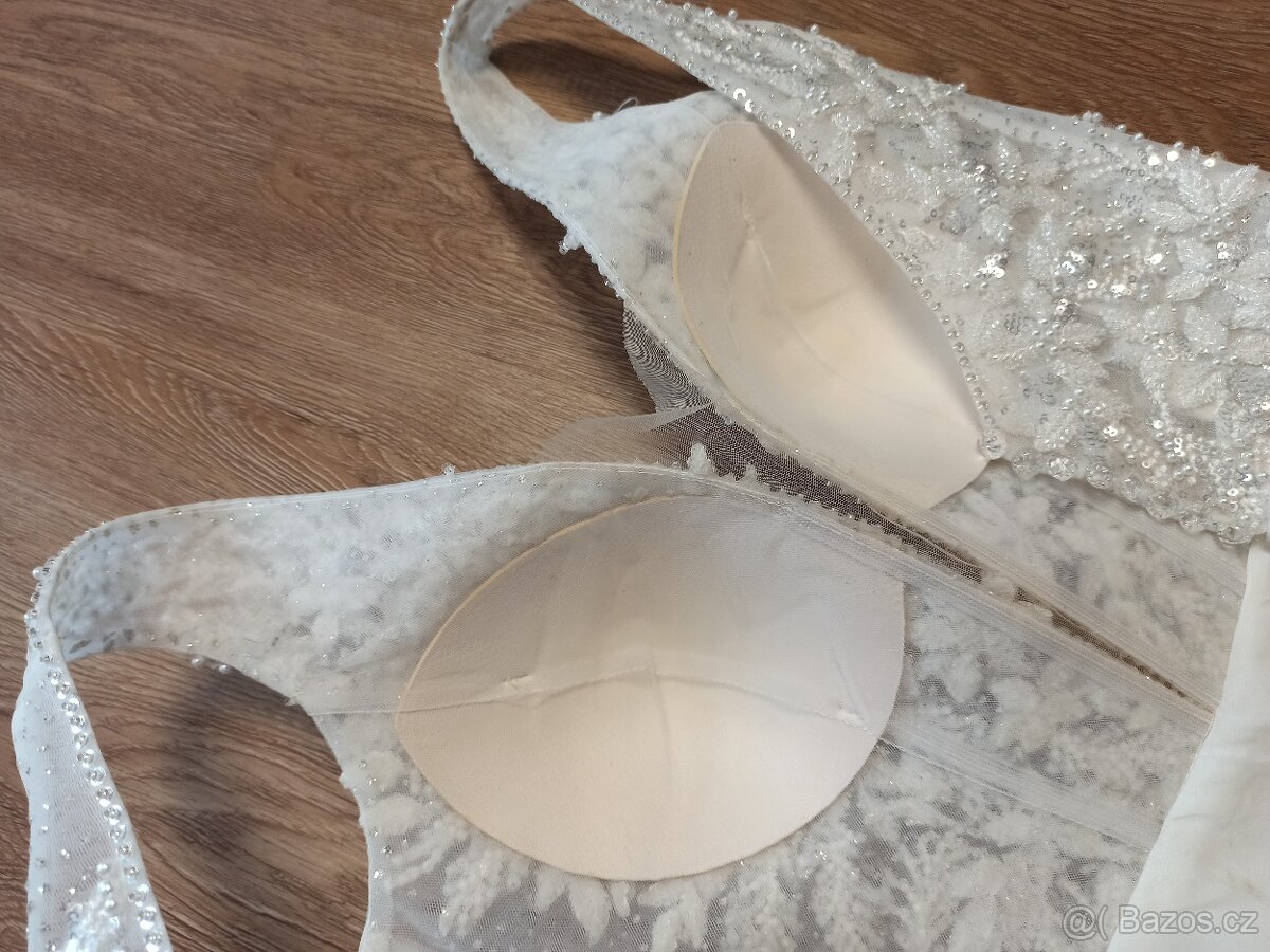 Svatební šaty 36/38 - 4