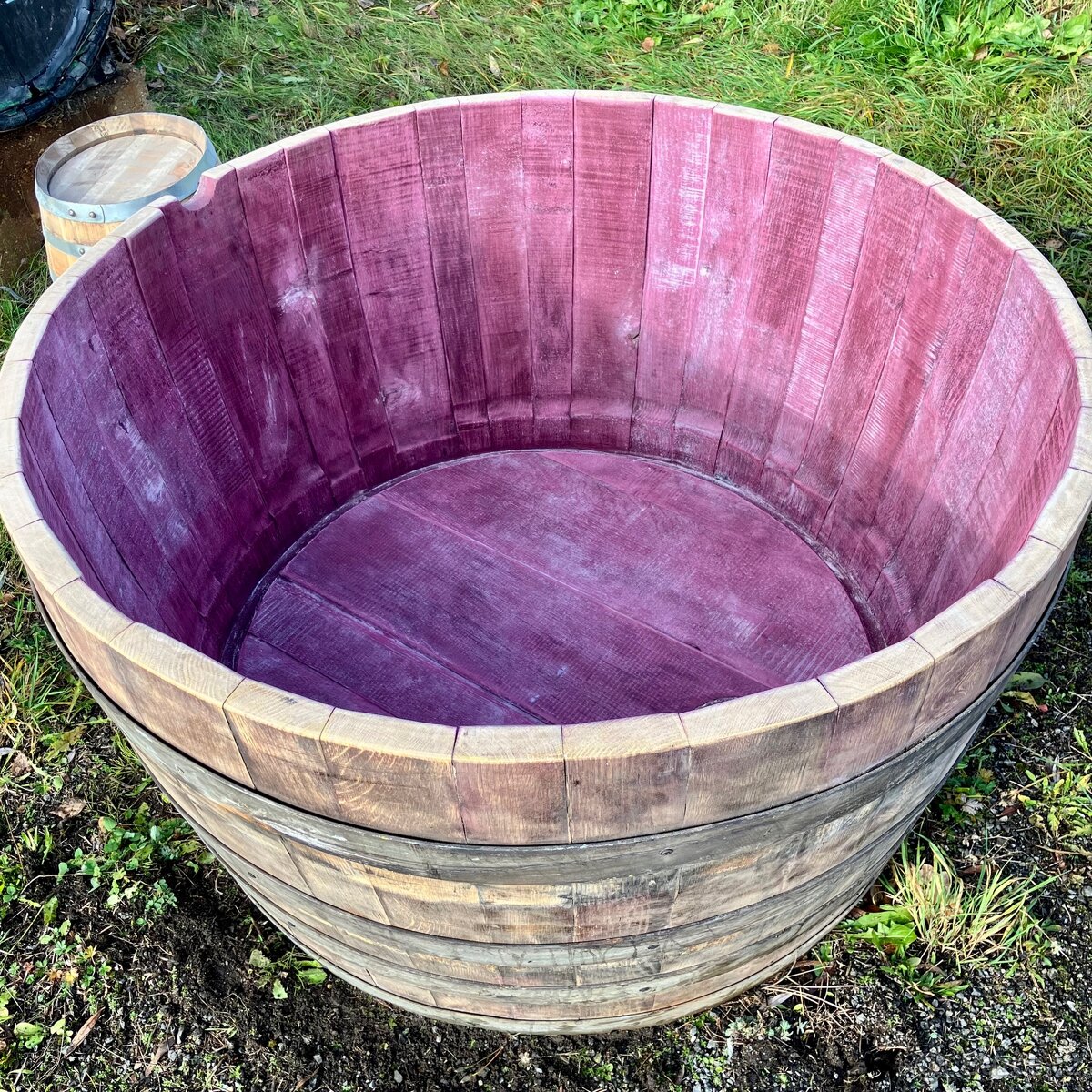 Káď na otužování - dub - 4