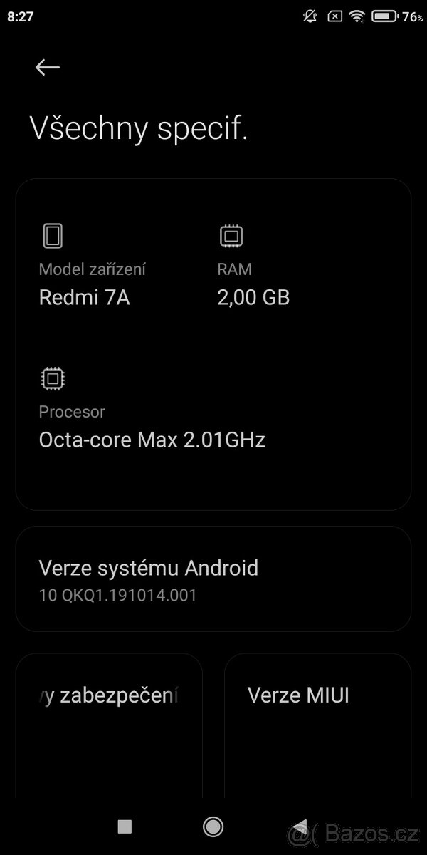 Xiaomi Redmi 7A 2GB/16GB (M1903C3EG) dualsim - 4