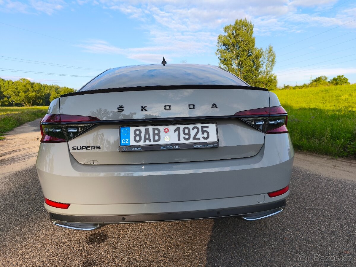 Superb 3 1.5 TSi 110 kW SPORTLINE,MAN,ČR,1.maj.,DPH - 4