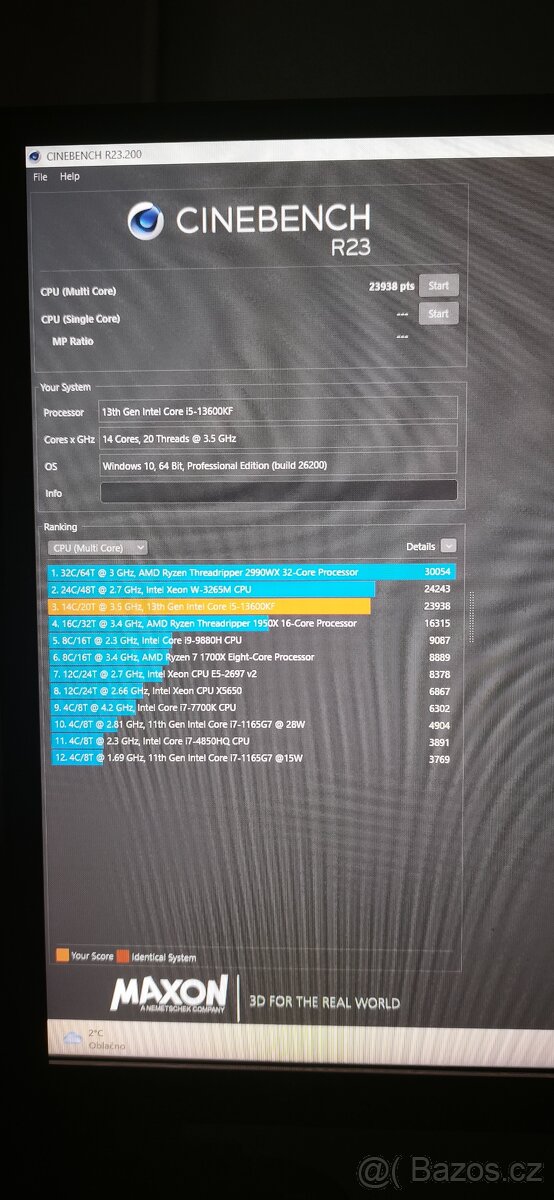 Herní PC i5-13600KF / RTX 2070 / 32GB RAM – čistý Windows - 4