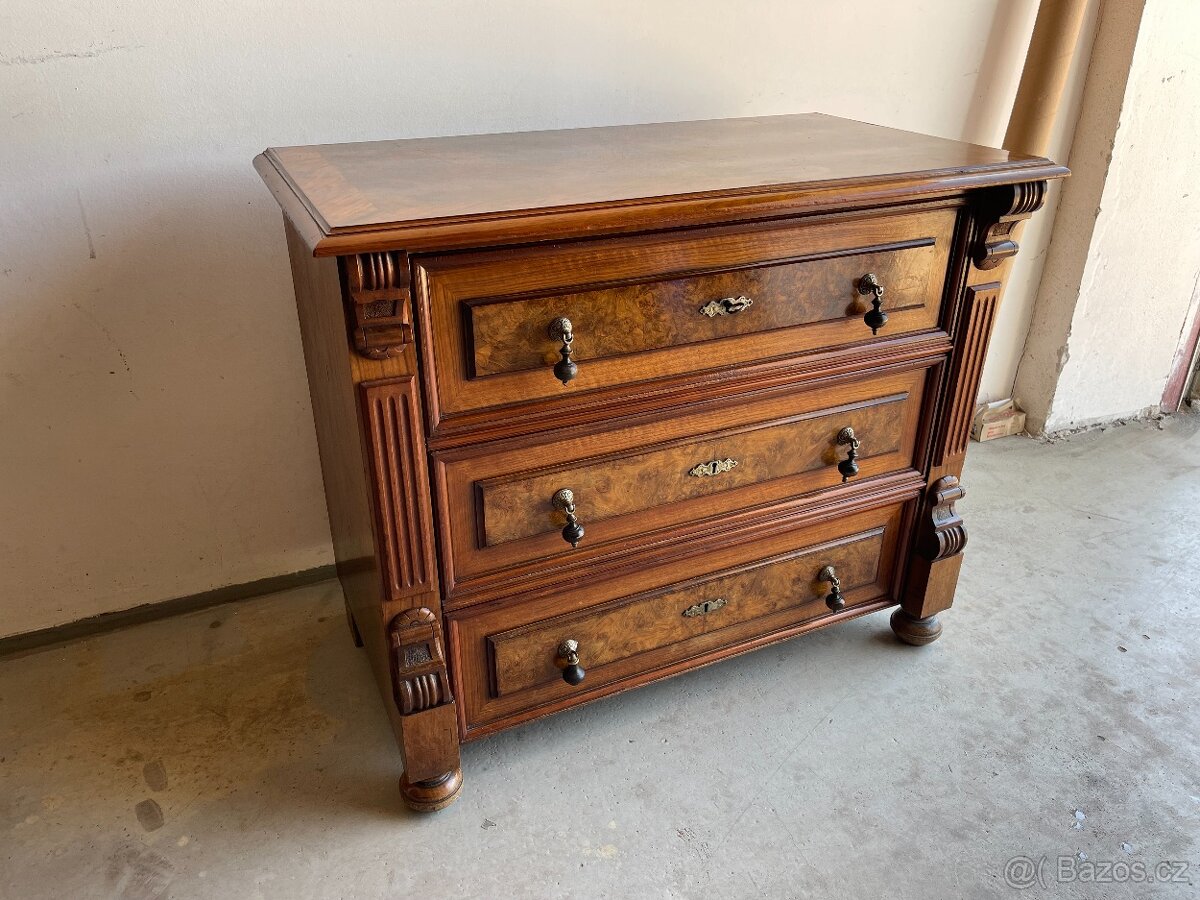 Starožitná komoda z masivu - 4