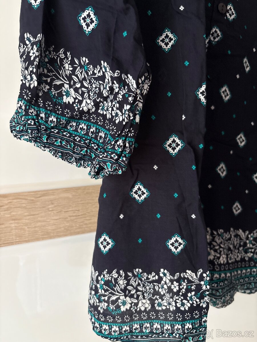 Krásná nadčasová halenka- tunika - 4