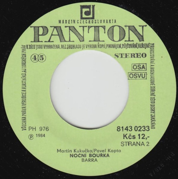 Barra – Poselství / Noční bouřka (SP) - 4