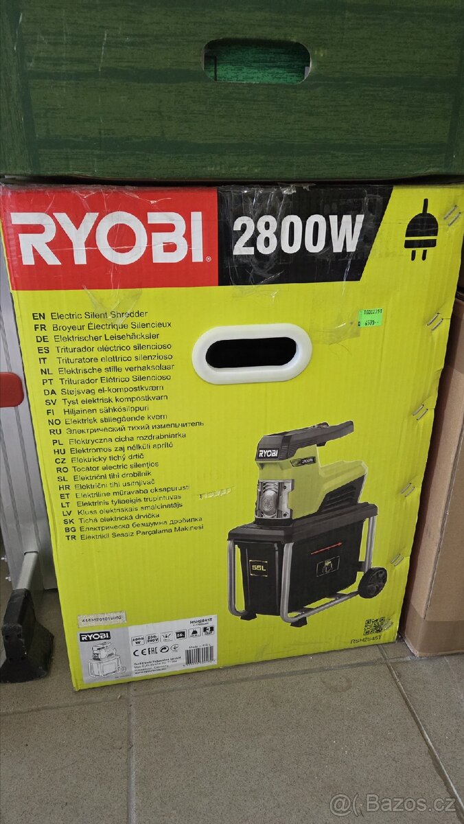Drtic vetvi Ryobi RSH2845T - 4