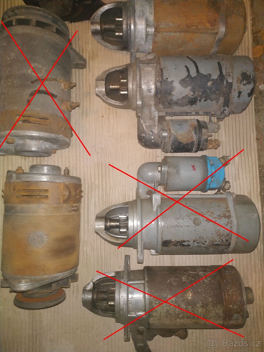 startéry, dynama škoda - 4