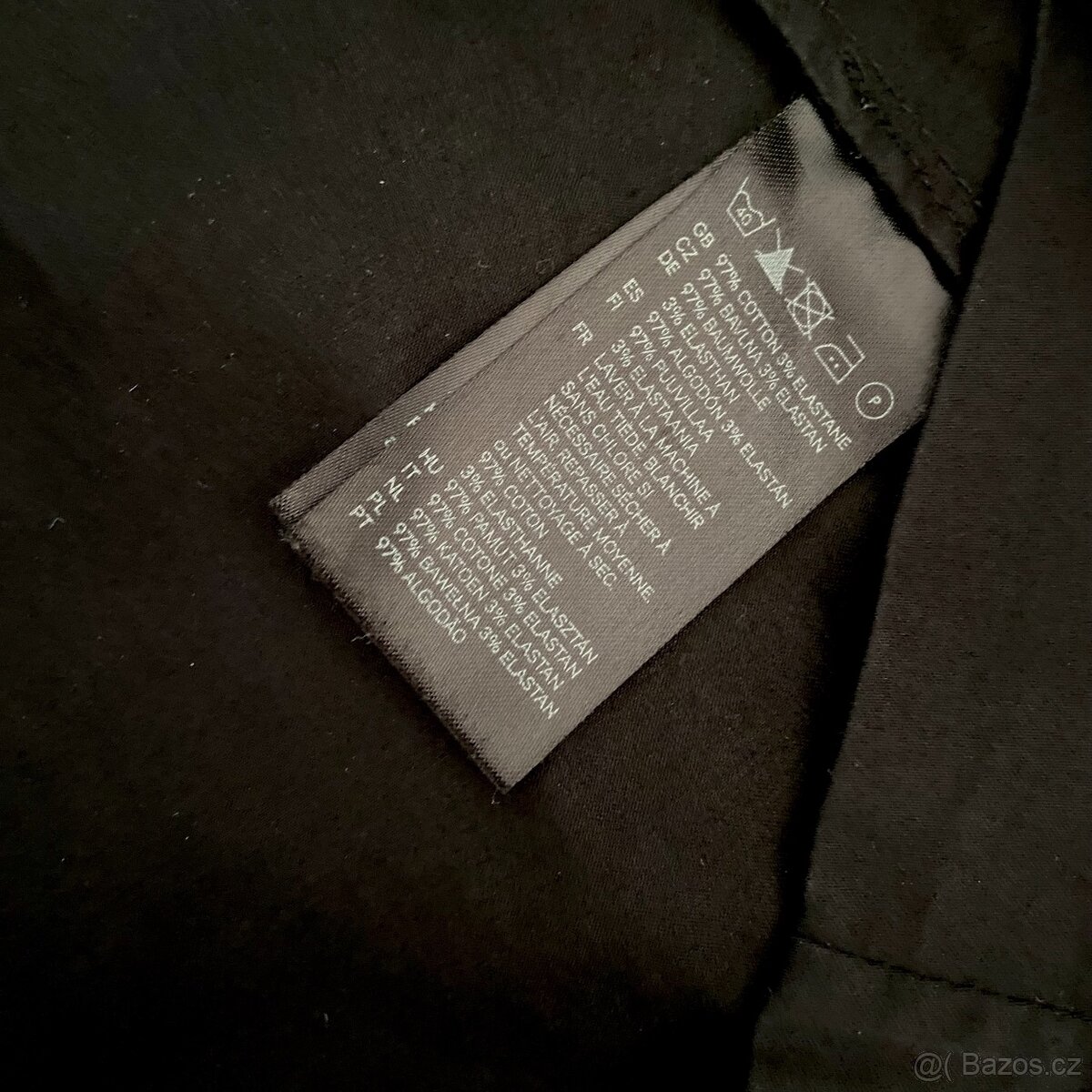 Dámské černé šaty H&M vel. 34 - 4