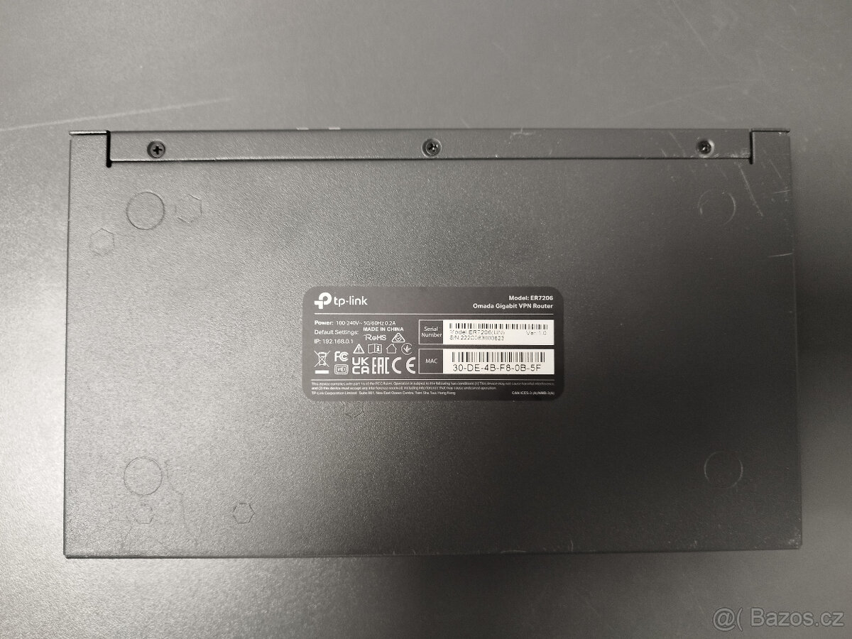 Gigabitový VPN router Omada - TP-Link TL-ER7206 - 4
