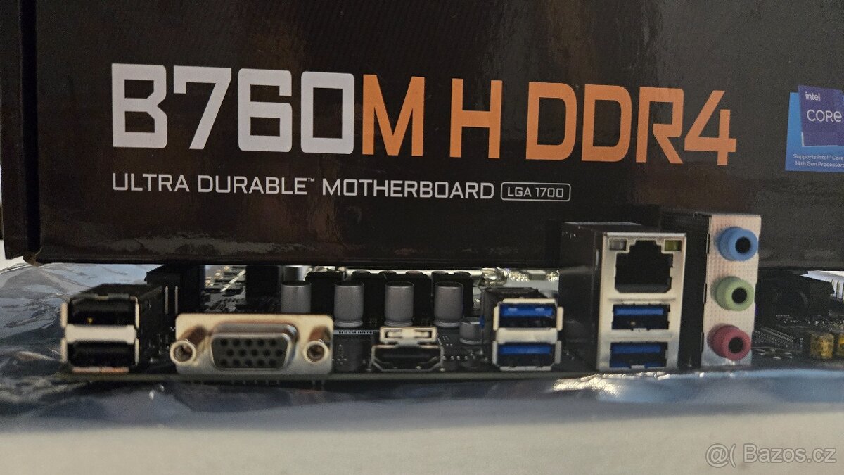 Základní deska GIGABYTE B760M H DDR4 - 4