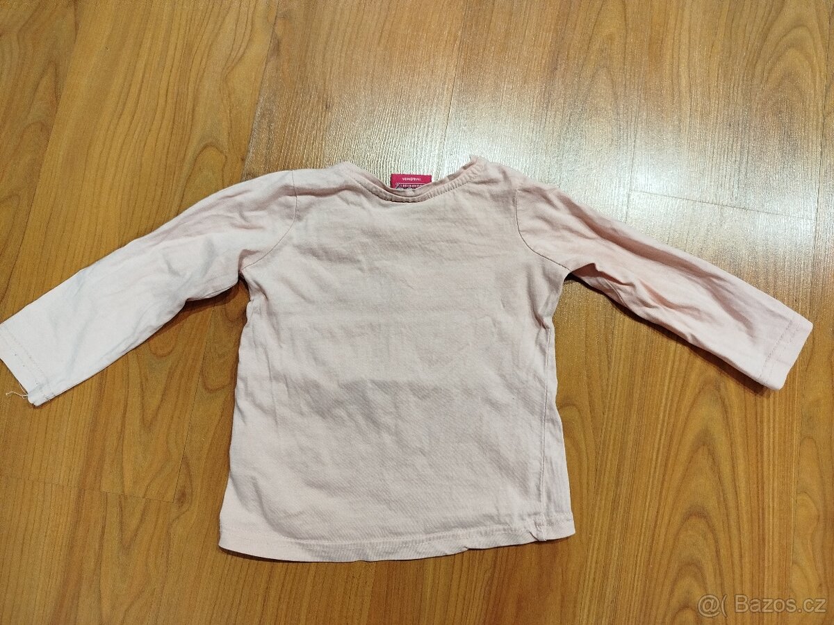 3x dívčí trička s dlouhým rukávem vel 98/104 - 4