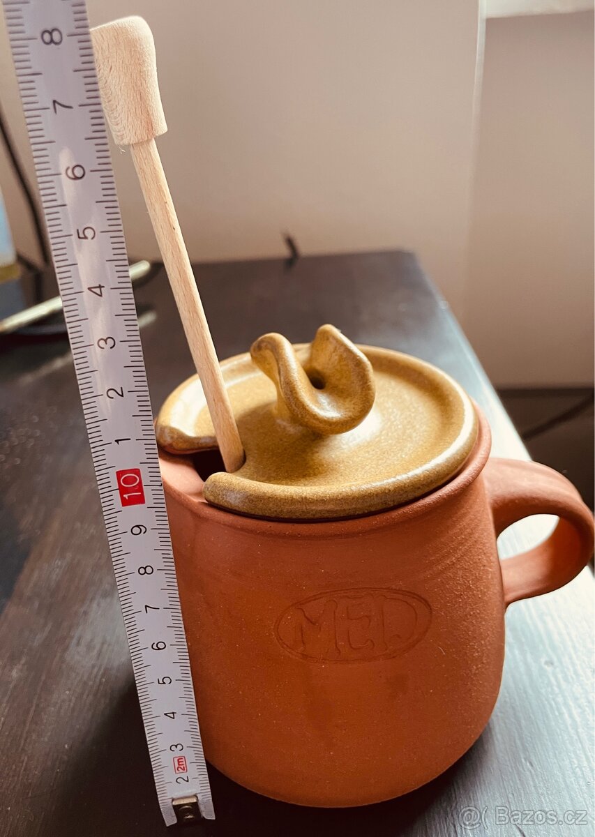 keramicka nadoba na med - 4