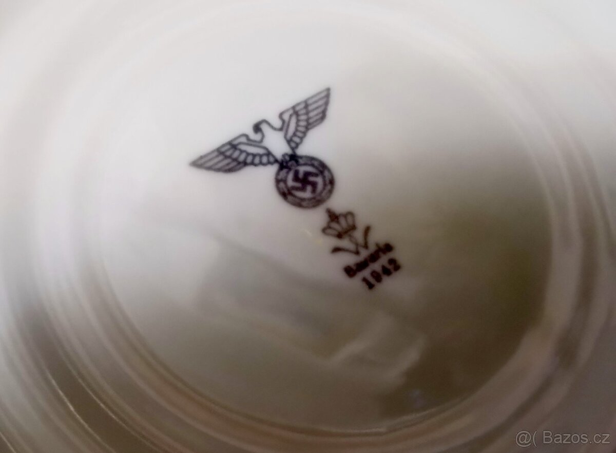Německá porcelánová mísa - 4