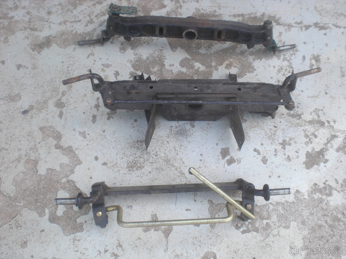 3x náprava na zahradní traktor - 4