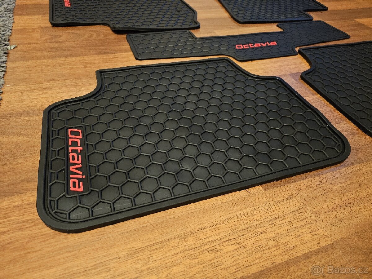 Octavia 3 gumové koberce - 4