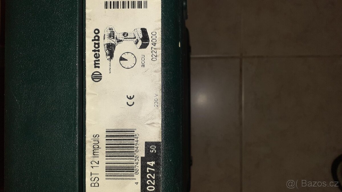 aku vrtačka Metabo - 4