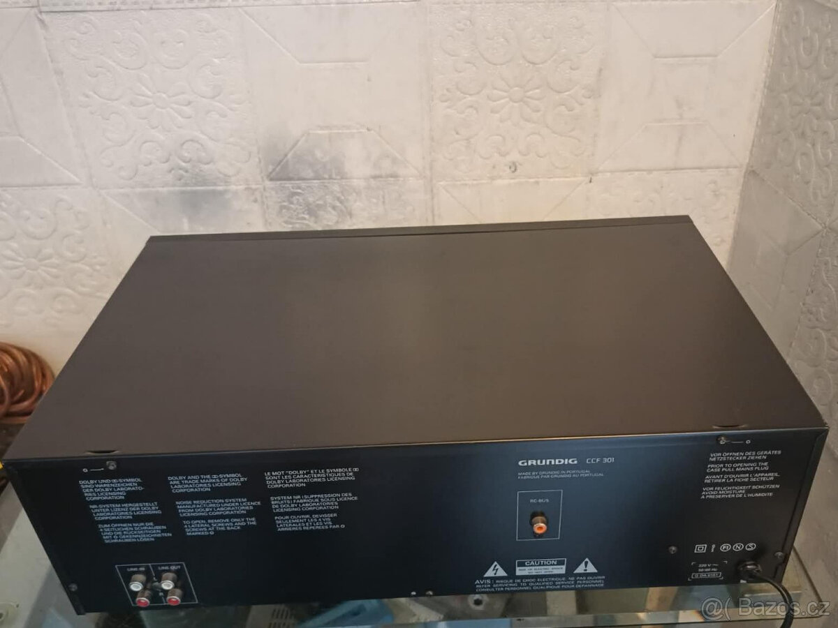 Prodám tape deck-GRUNDIG CCF-301 - 4