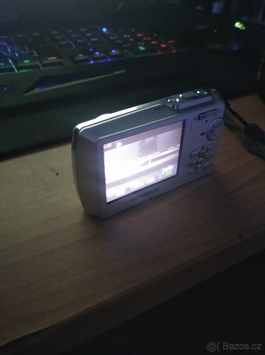 Kultovní Olympus µ 760 (Mju) + 1GB xD Karta - 4