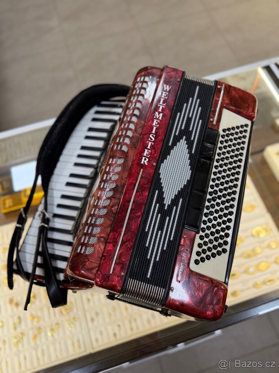 AKORDEON WELTMEISTER METEOR 120 - 4