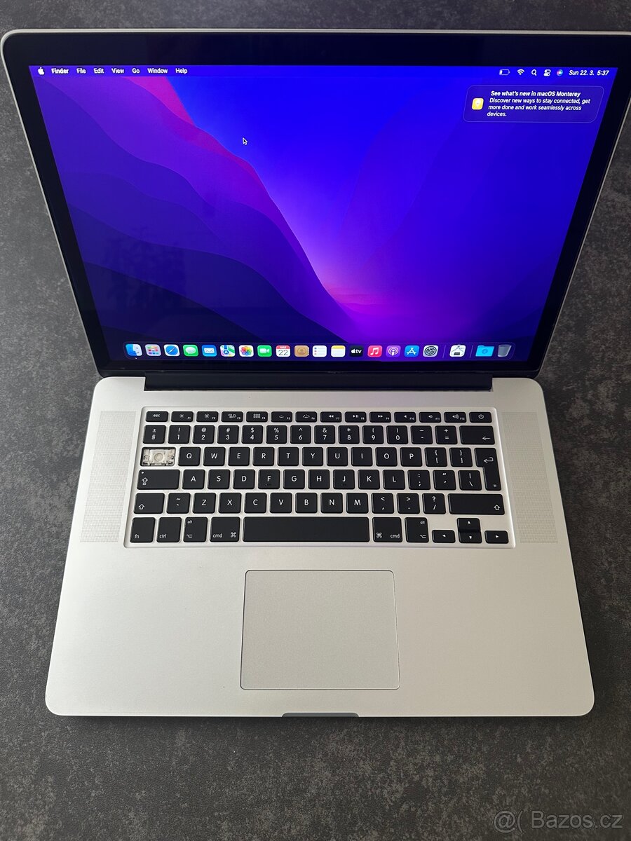 MacBook Pro 15” (2015) – i7 / 16 GB RAM / 256 GB SSD - 4