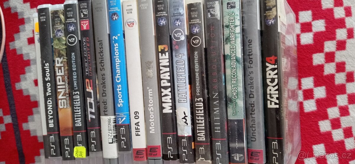 Prodám hry na PlayStation 3 - 4