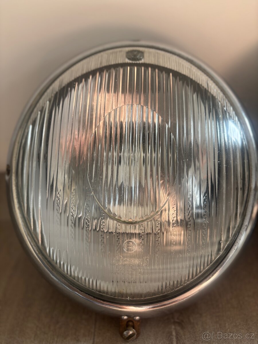 Světla BOSCH, pár, vč.patic, vw brouk do roku 1960. - 4