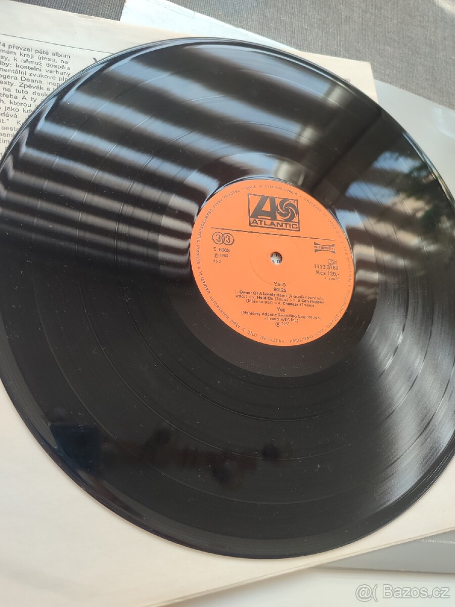 LP - Yes 1985 - 4