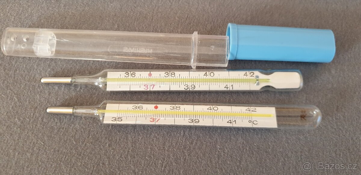 RTUŤOVÉ TEPLOMĚRY EXATHERM ČESKOSLOVENSKO - 4
