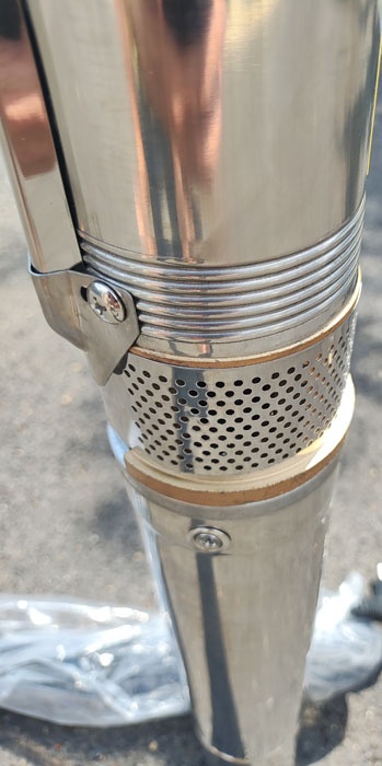 Hlubinné čerpadlo do studny 550W průměr 80mm - 4