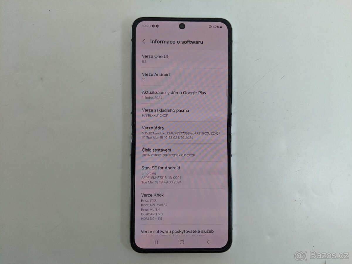 Samsung Galaxy Z Flip5 8/256gb Cream. NA DILY - 4