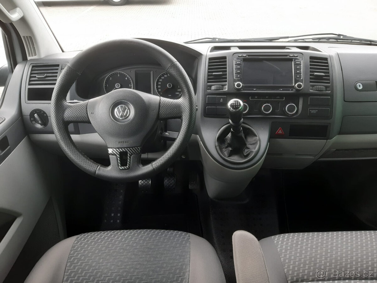 VW Transporter T5 facelift, 2,0 103kw, r.v.2012, 6míst, long - 4