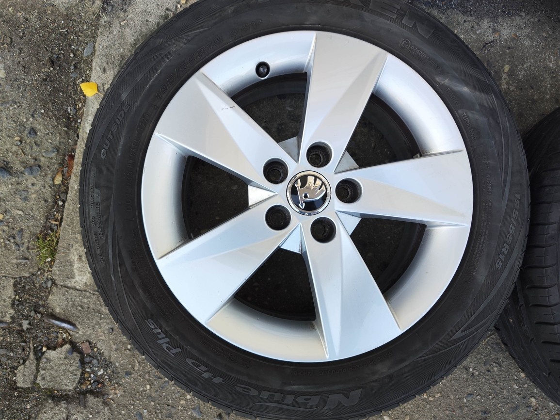 15"letní alu sada Rotare 5x100 origo Škoda Fabia Polo Ibiza - 4