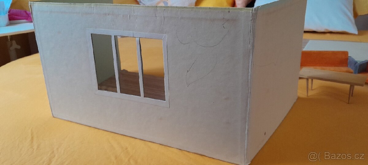 Pokojíčky -JEN papírové kóje pro panenky - 4