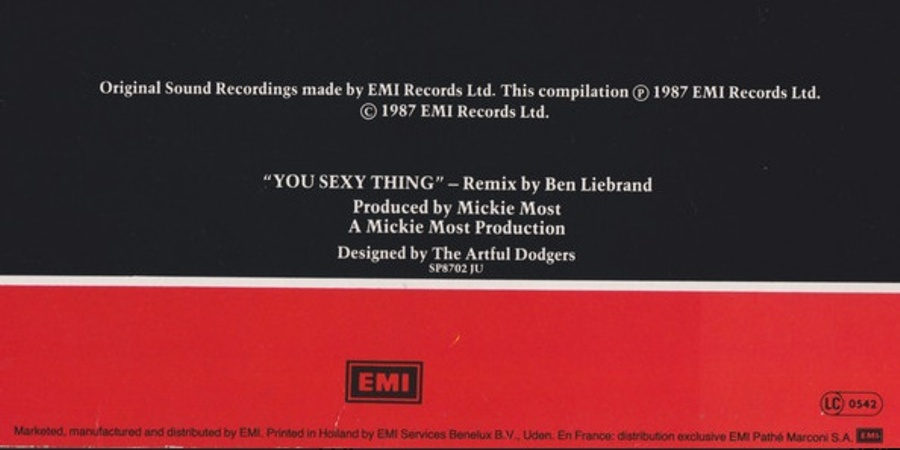 LP deska Hot Chocolate - The very best z r.1987/165/ - 4