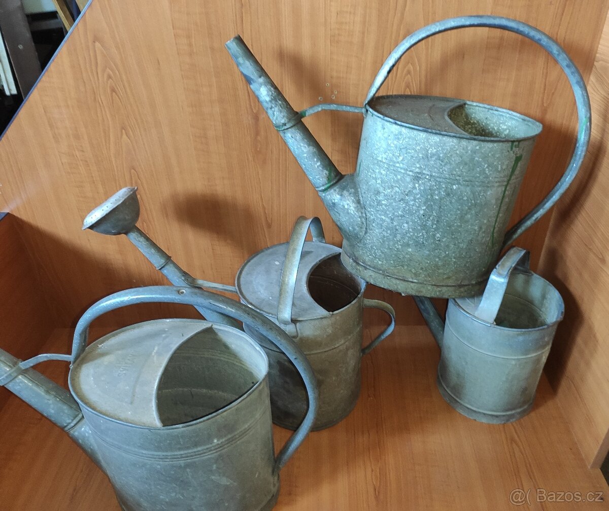 Retro květináče, misky, konve - 4