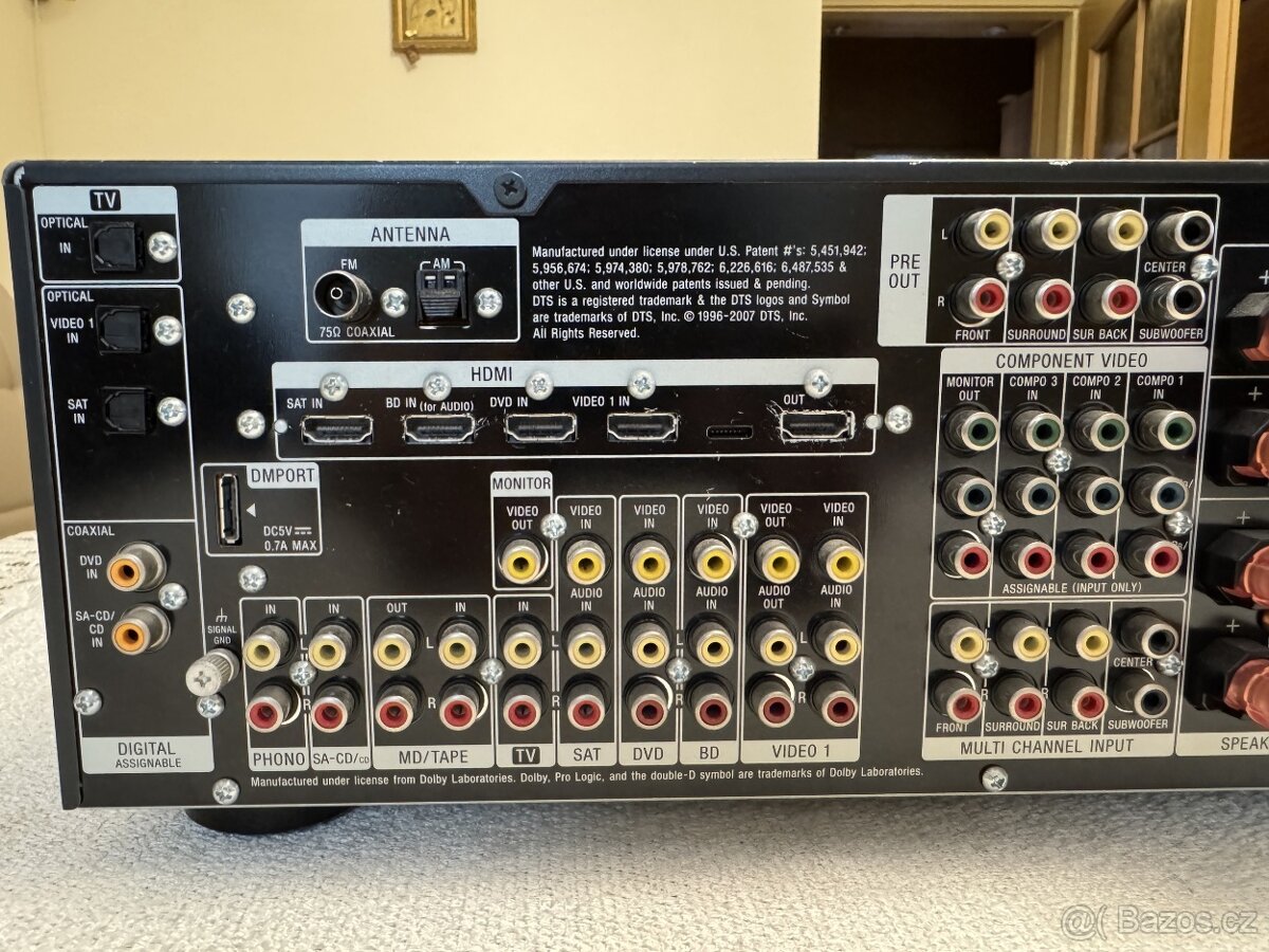 7.1 receiver domácí kino Sony STR-DA2400ES. - 4