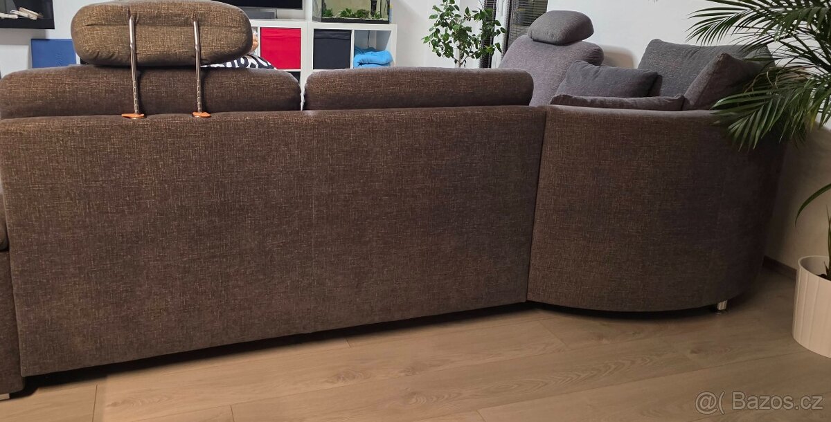 Sedací souprava rohová rozkládací - 4