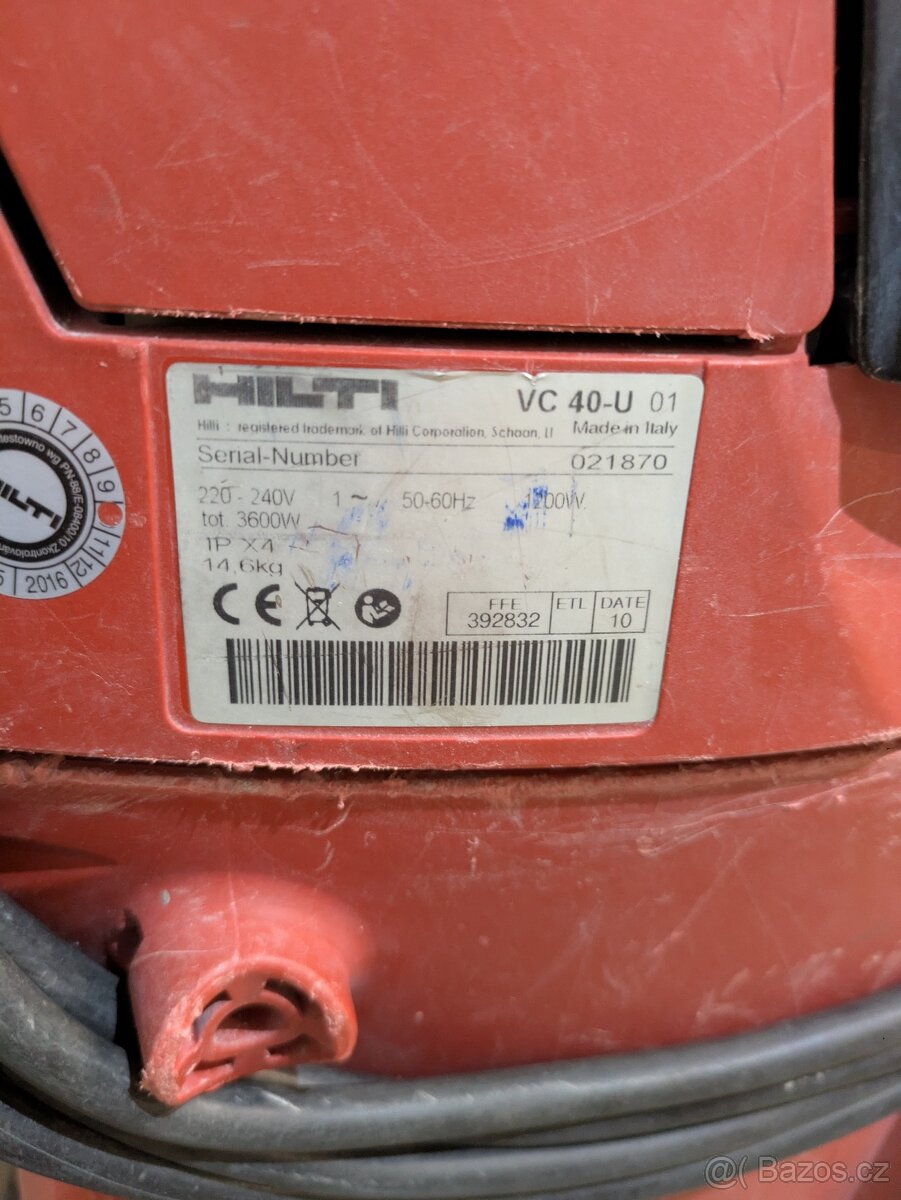 prodám vysavač HILTI - 4