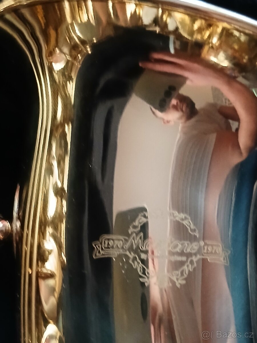 Prodam alt saxofon značky Maxtone, - 4