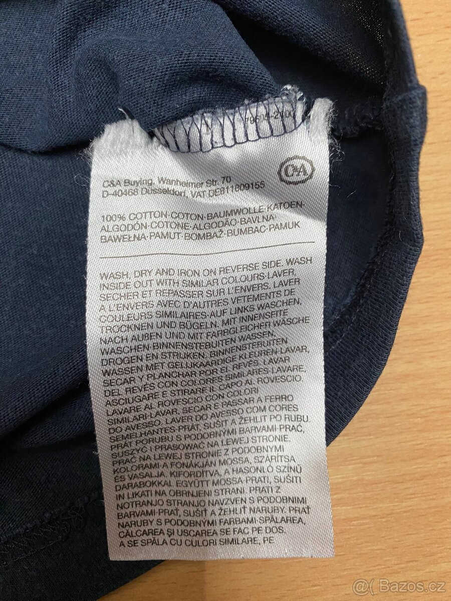 Tričko CA Electric Beach Tmavě Modré Top Stav - 4