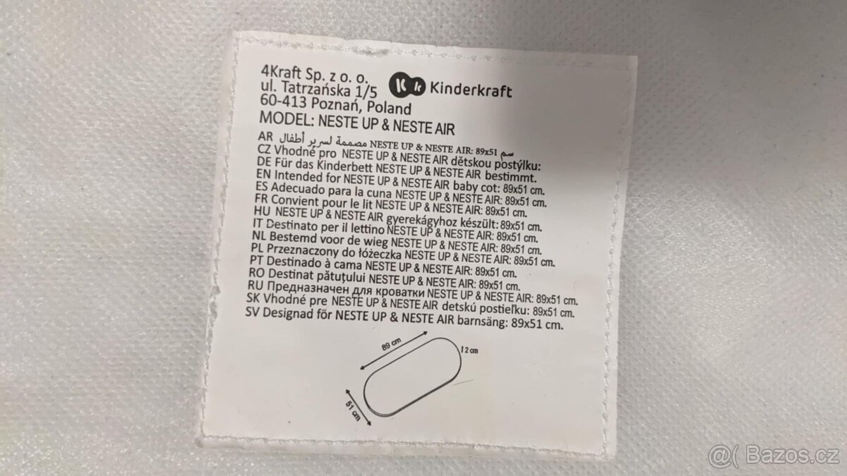 Dětská postýlka Neste Up - 4