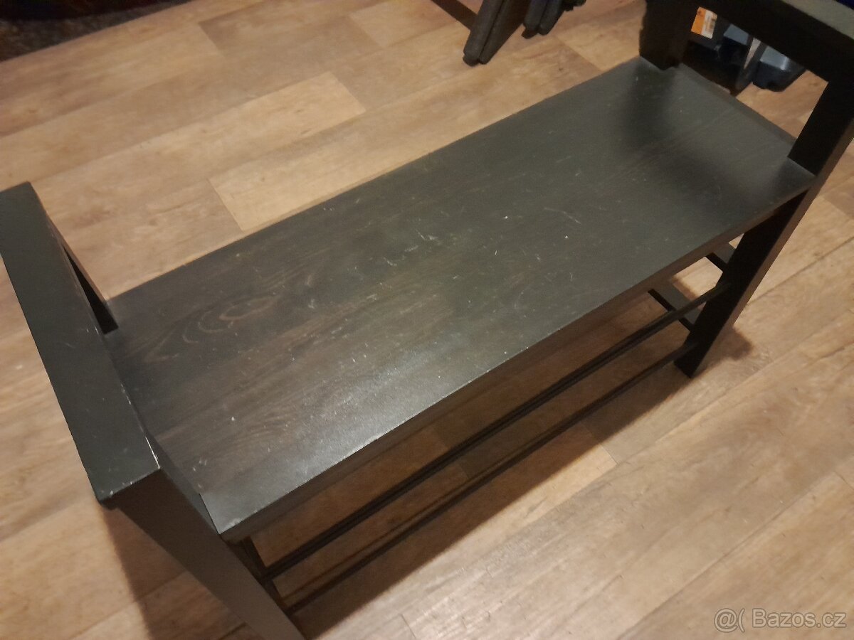 Ikea botník lavice Hemnes - 4