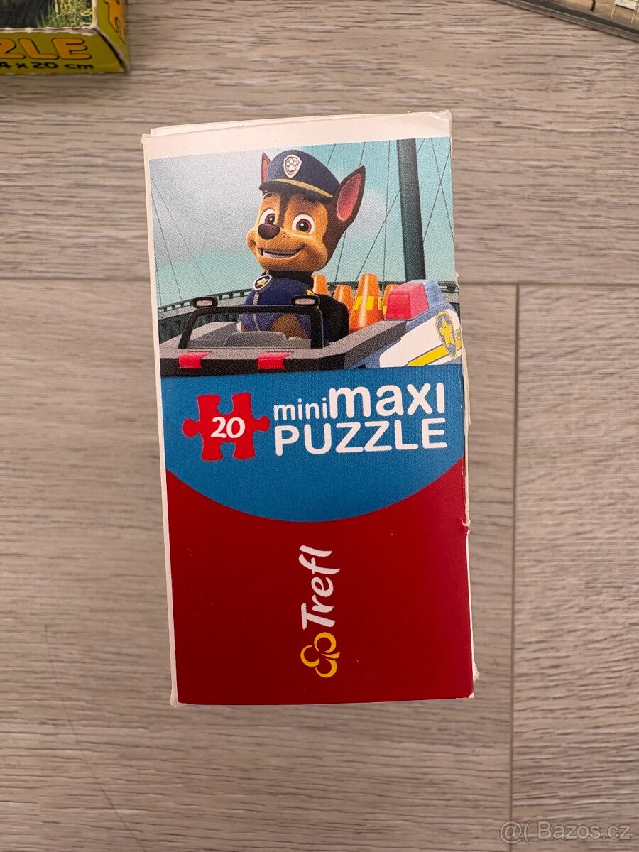 Dětské puzzle, 6 ks, v taštičce - 4