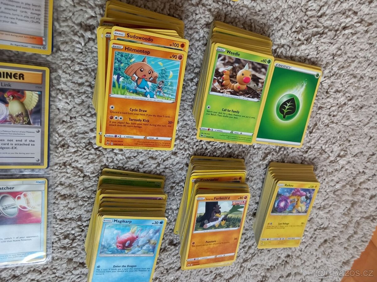 Pokémon karty - sbírka 400 ks - 4