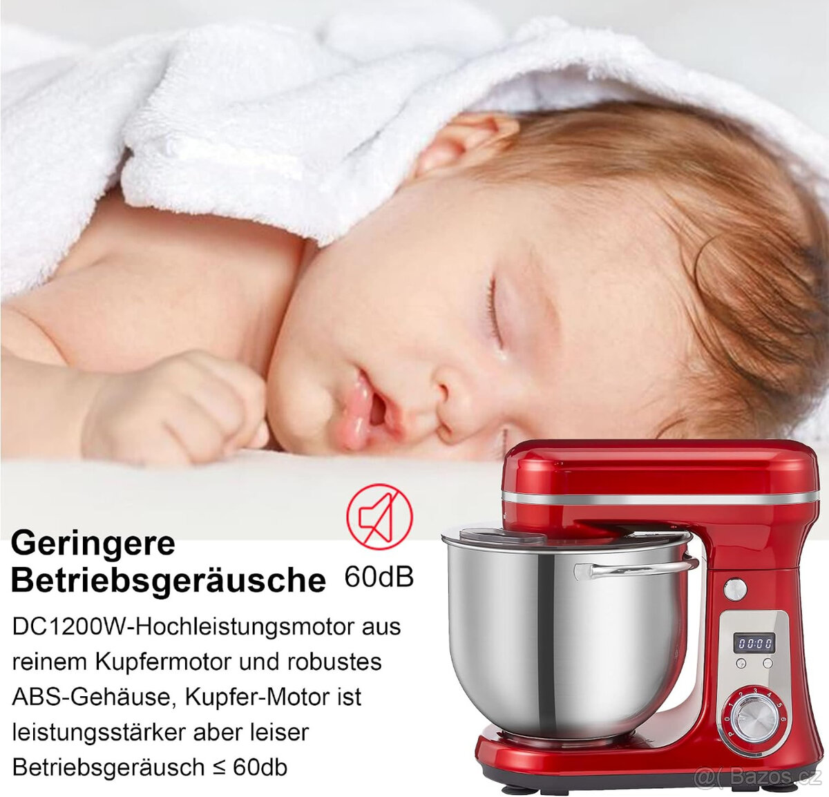 Kuchyňský mixér Biolomix 6L, 1200W - 4