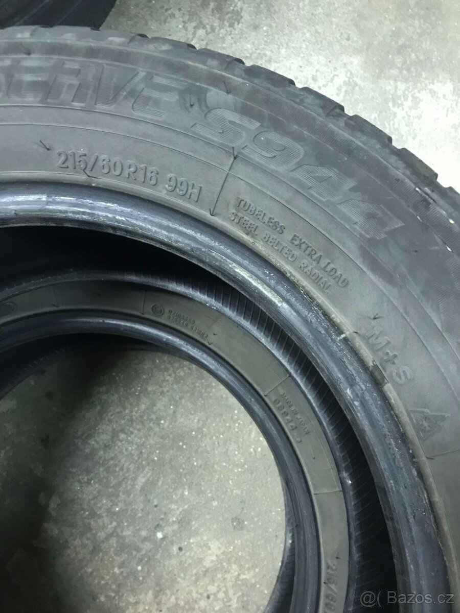 Zimní pár Toyo Observe S944 215/60 R16 99H M+S XL - 4