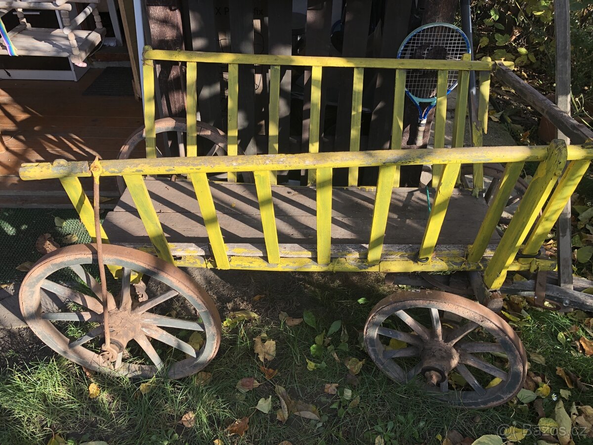 Žebřiňák - starý povoz - pojízdný - 4